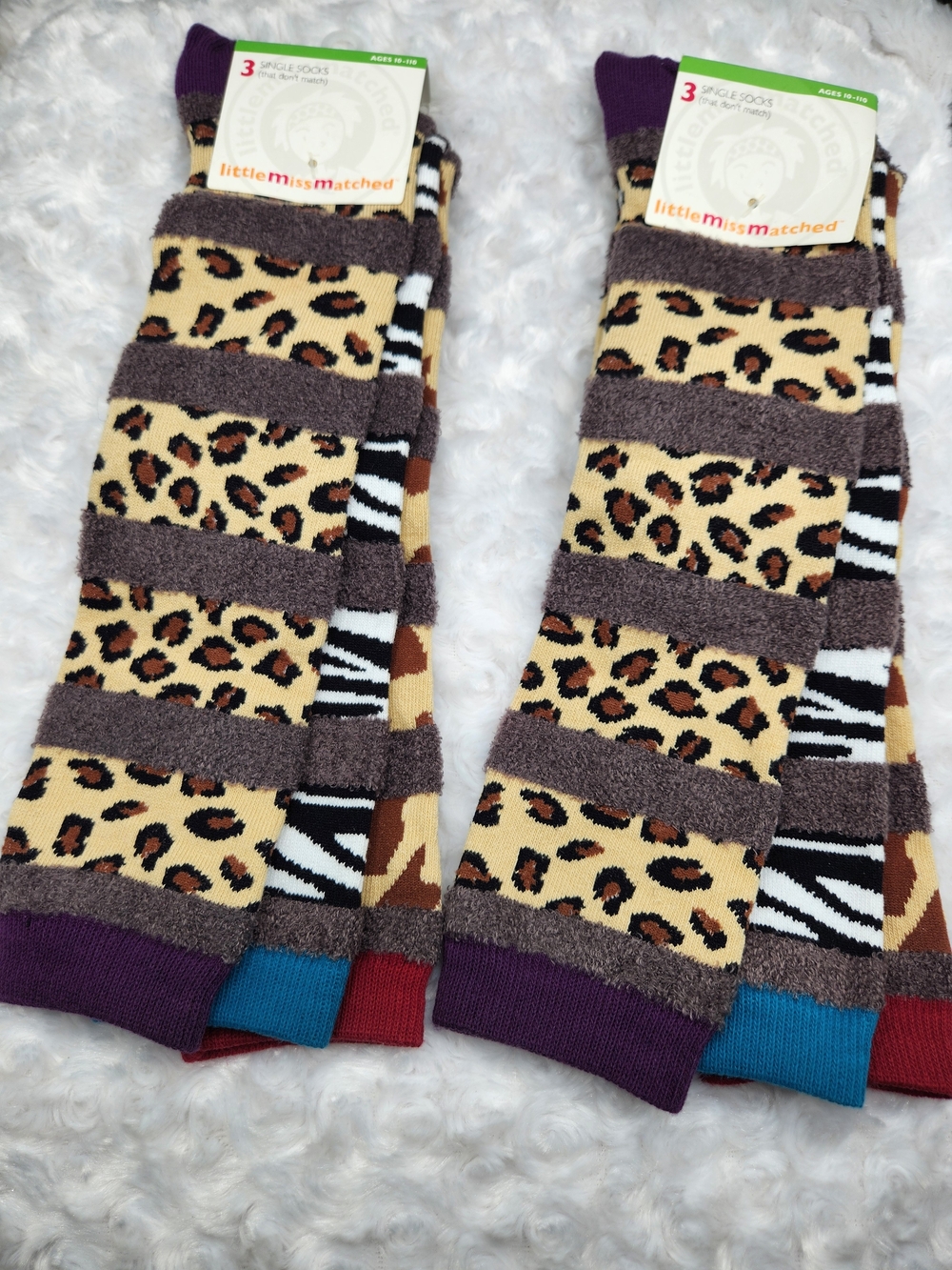 Little Miss Matched Sock Set - Multi (2 Sets Of 3-Pack)